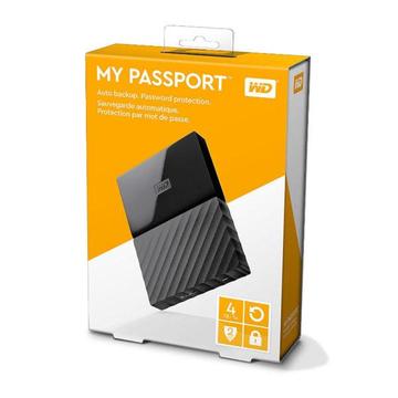 Portable / External Hard Drive - Western Digital - My Passport 4 TB - Brand New (Sealed)