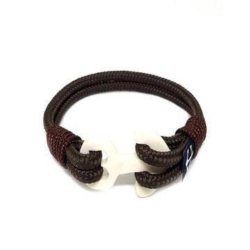 Brown Nautical Bracelet by Bran Marion