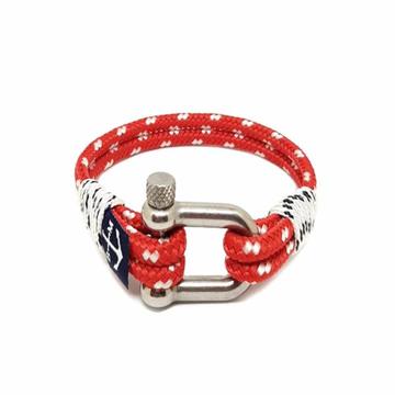 Red Yatching Nautical Bracelet by Bran Marion