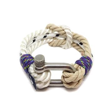 Twisted Rope Nautical Bracelet by Bran Marion