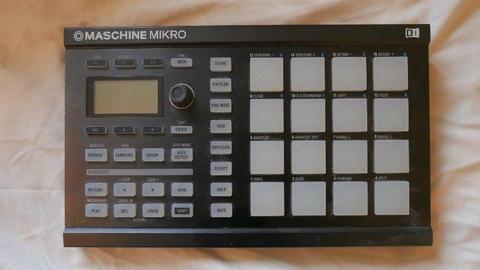 Maschine Mikro Music Production midi controller
