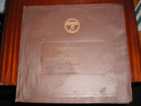 Beethoven No.5. 5 Disc Box Set On 78 Rpm
