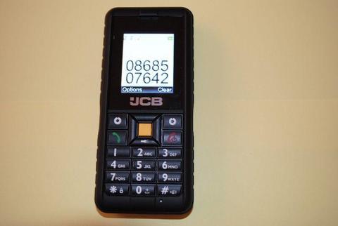 JCB Tradesman II Tough Phone. Great volume. 8 Speed Dials. Brand New Phones in original box