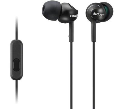 Sony MDR-EX-15AP smartphone headphones black
