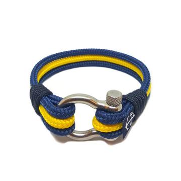 Bran Marion Blue and Yellow Nautical Bracelet