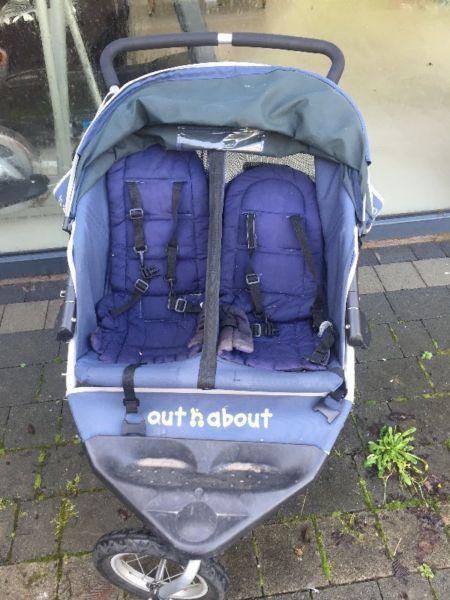 Out N About double buggy