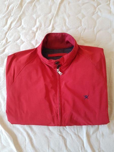 Hackett London jacket, size S, Red