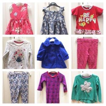 BABY GIRLS CLOTHES (9-12 MTHS & 12-18 MTHS)