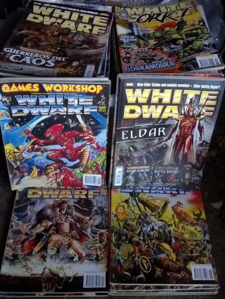 White Dwarf Magazines ranging 212-379