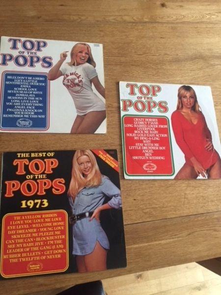 Vinyl Top of the Pops 1970's