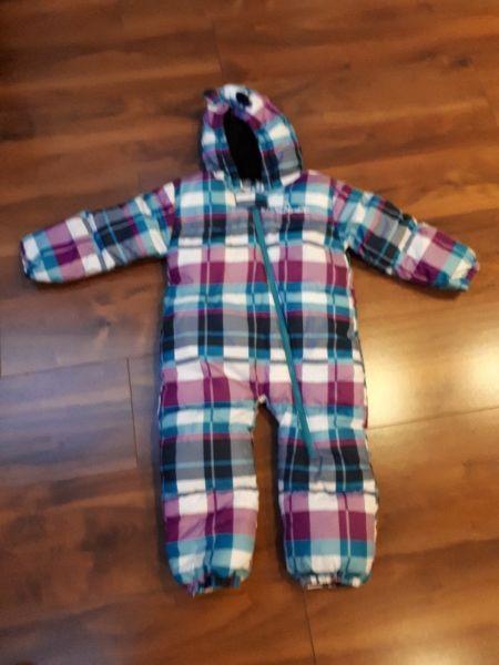 Baby snowsuit