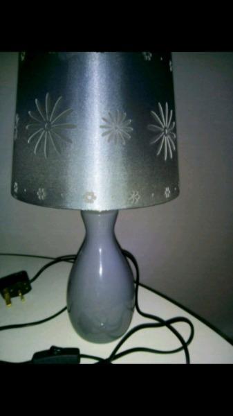 Grey Table lamp