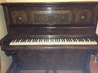 Beautiful Kirkman upright Piano in need of tuning available for collection - Free to a good home