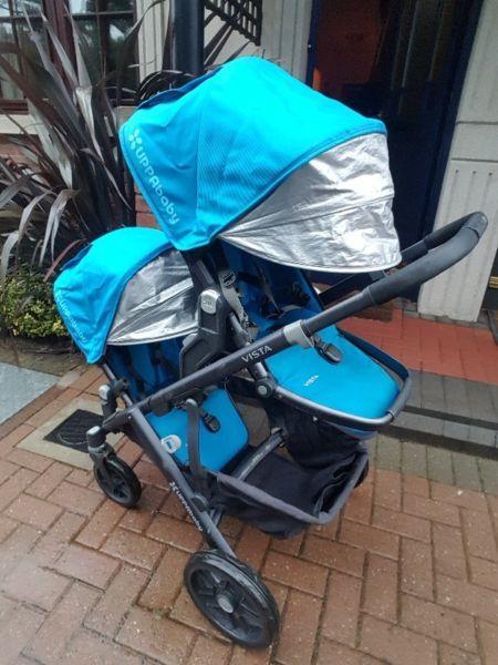 Uppa vista double buggy