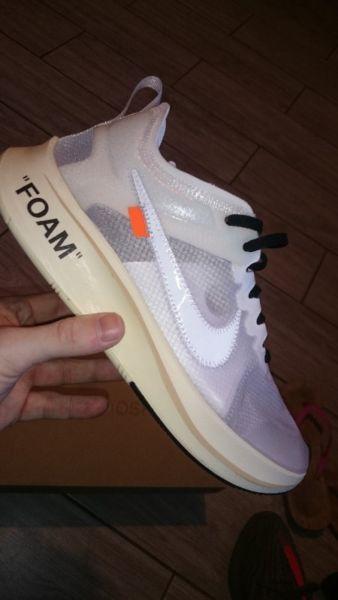 Nike x Off White Zoom Fly Trainers