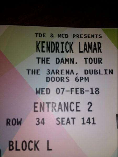 Kendrick Lamar (Good Seats)
