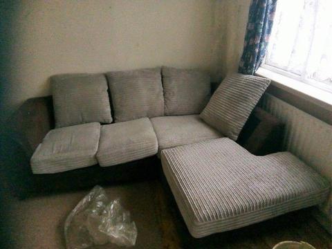 corner unit settee 3 seater in great condition