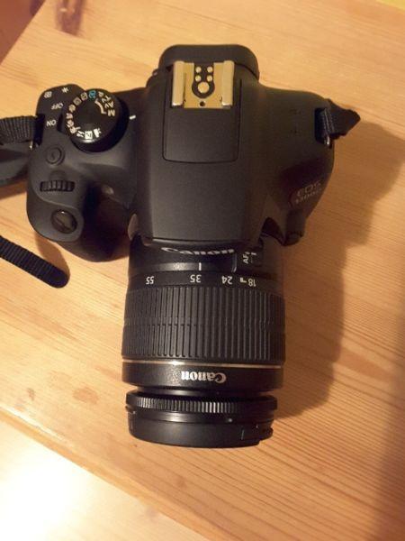 Canon EOS 1300D Camera plus telephoto zoom lens