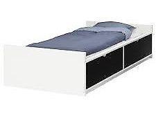 Ikea Kids single bed with drawers