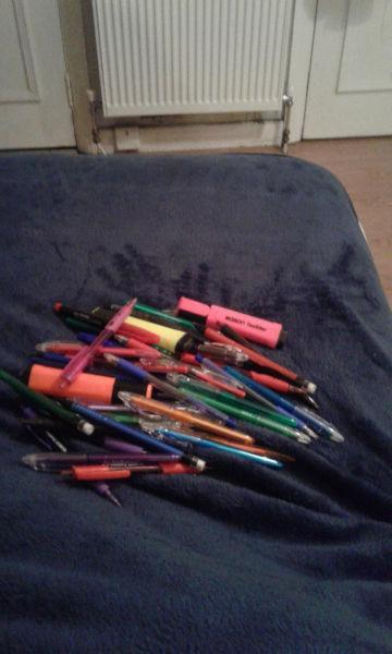 AM selling all pens