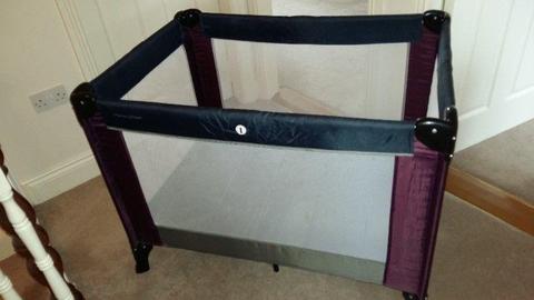 Mamas & Papas travel cot plus mattress