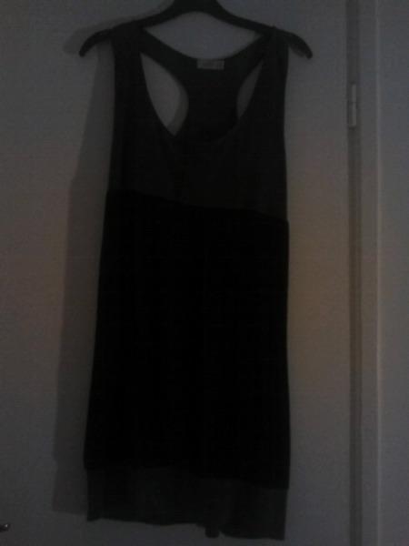 Black-grey dress