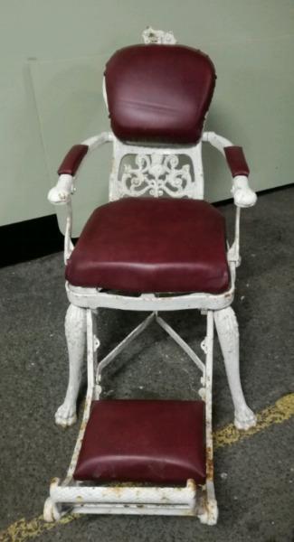 Antique victorian dentist chair