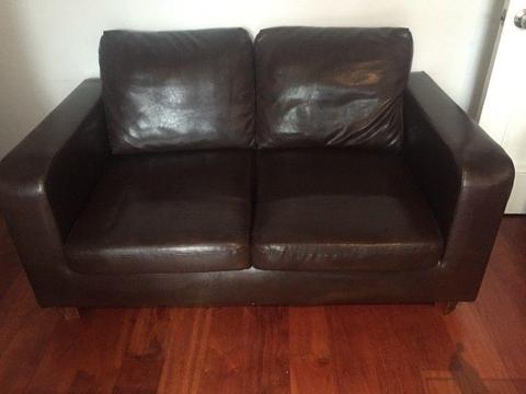 Sofa, two seater, free to first to collect