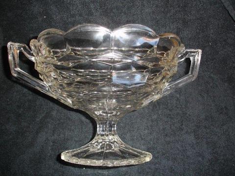 Art Deco Heavy/Large Chippendale Flint “Trophy” Vase/Bowl