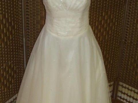 Ivory ballerina style wedding dress (unworn)