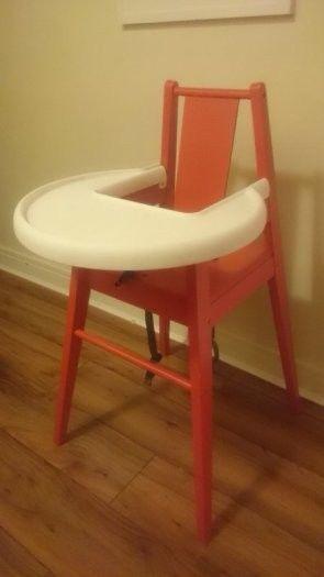 Highchair with tray IKEA
