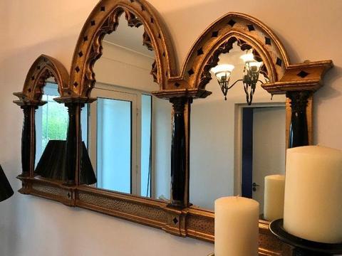 Unique Hand Carved Mirror