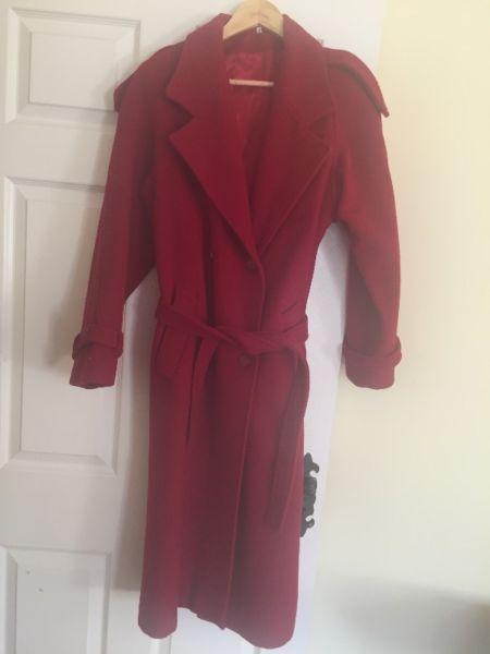 Ladies Wool & Cashmere Coat