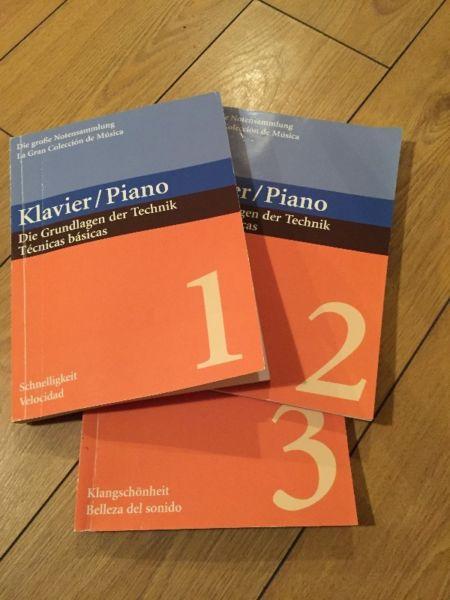 Piano books for sale