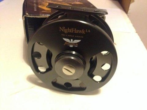 Fenwick nighthawk large arbor fly reel model 911