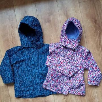 3 - 4 year old clothes Boy and Girl raincoats
