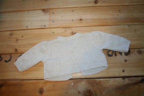 Next baby girl Occasion white cardigan 3-6 months