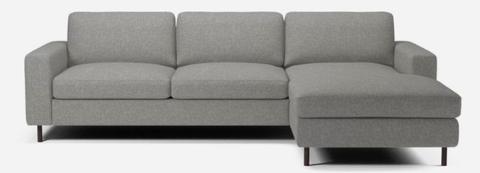 Danish Design Sofa - In beautiful grey wool