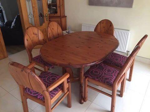 Table and 6 Chairs for Quick Sale