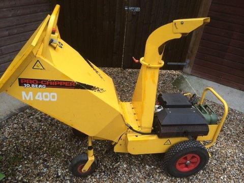 Wood chipper Jo Beau M400 excellent working condition