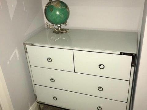 White Venetian 2/2 Chest from Coach House Design