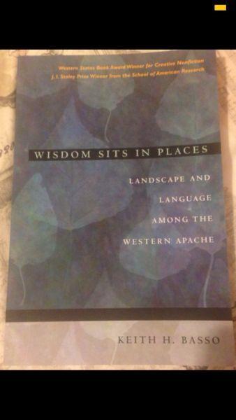 Wisdom sits in places by Keith Basso