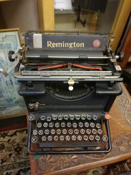 Antique Remington typewriter