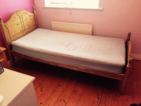 Wooden Single Bed Frame