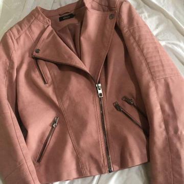 Pink zip up jacket