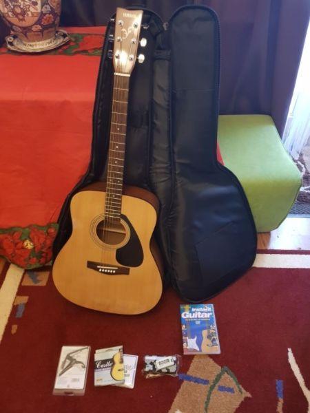 Yamaha F310 Acoustic Guitar with Accessories