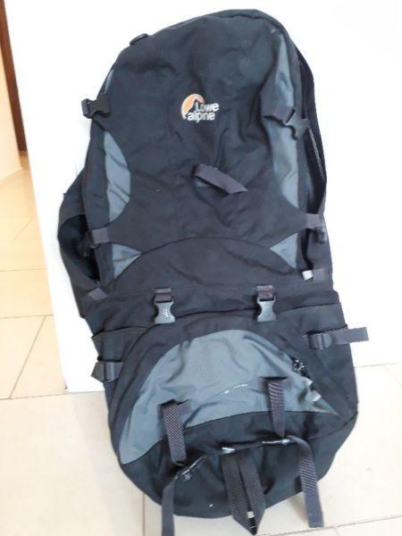 2 Large Capacity (70 litres) Lowe Alpine Rucksacks/Travel Bags in good condition