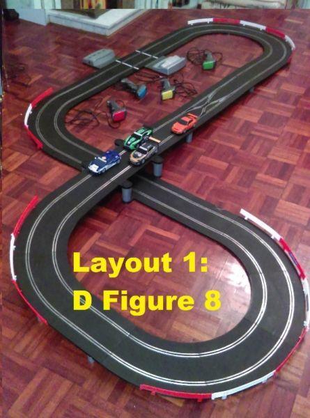 Scalextric Digital set for 4 Players