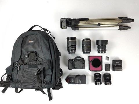 Canon 80D + Canon 17-55mm f/2.8 + Other Lenses