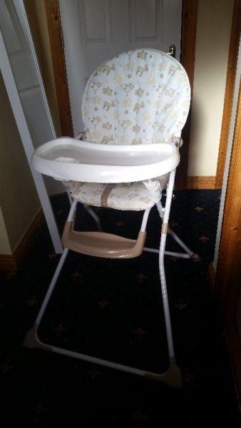 High chair -great condition
